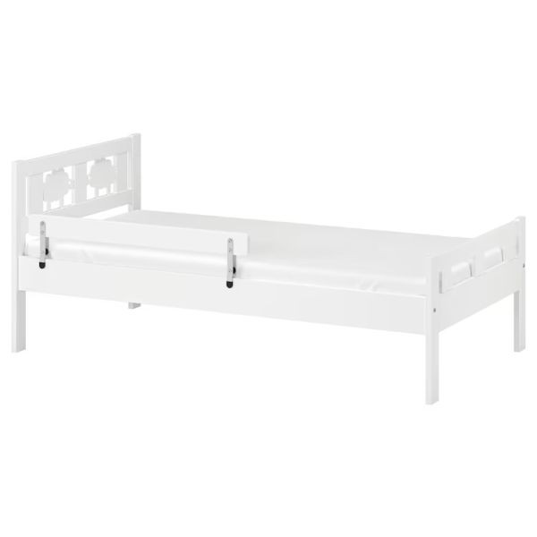 KRITTER Bed frame white 70x160cm