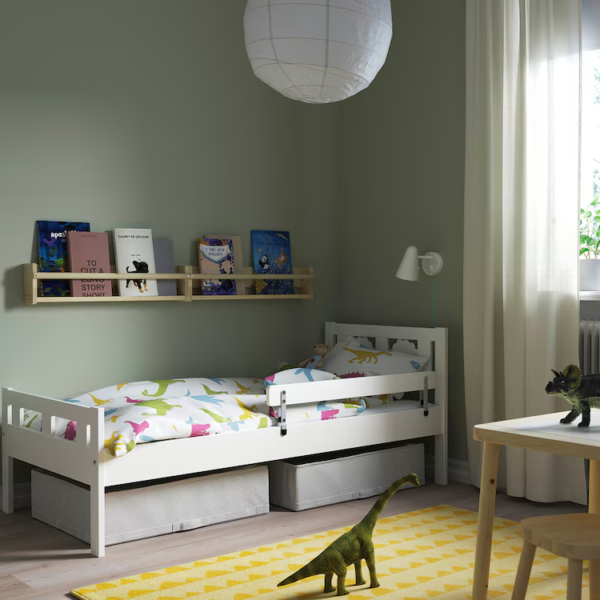 KRITTER Bed frame white 70x160cm