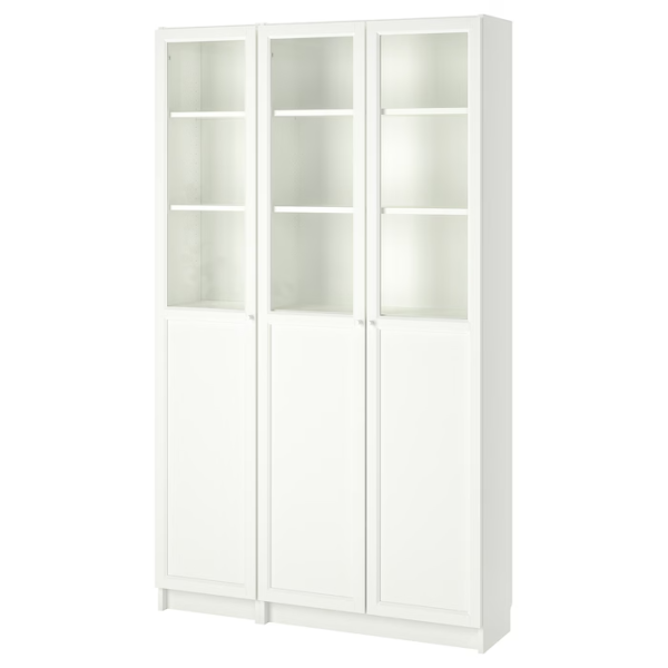 billy-oxberg-bookcase-with-panel-glass-doors-white-glass__0668503_pe714528_s5