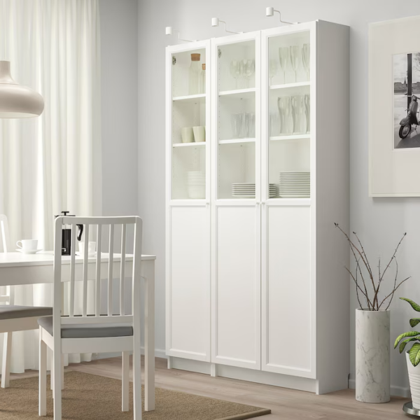 billy-oxberg-bookcase-with-panel-glass-doors-white-glass__0850627_pe714527_s5