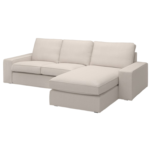 KIVIK 3-seat sofa with chaise longue