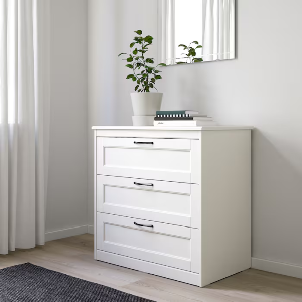 SONGESAND Chest of 3 drawers